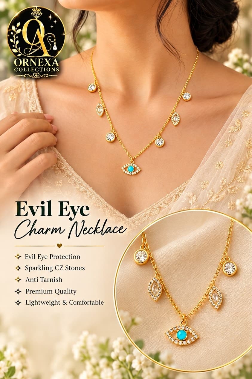 Evil Eye Charm Necklace