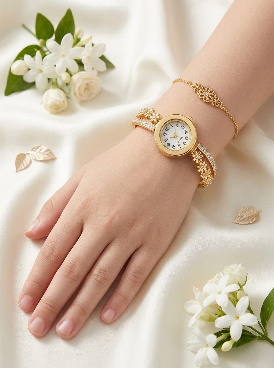 Golden Premium Watch